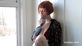 Fiery Redhead Debuts Her First Solo Scene For Ersties