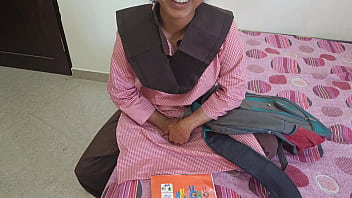 Indian Student Engages In Intimate Encounter With Teacher In Coaching Room, Hindi Audio Included