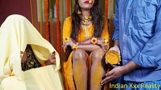 Father And Stepdaughter Share Intimate Haldi Ceremony In Hindi