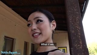 Japanese Model Rae Lil Black Performs For Money In Public Agent Scene