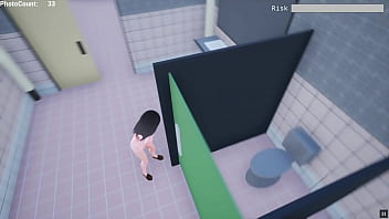 Exhibition Simulation Of Naked Risk 3d [adult Hentai Game] In A Public Space
