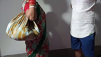 Young Aunty Selling Utensils Gets Thoroughly Enjoyed – Clear Hindi Voice