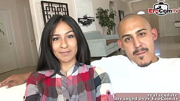 Young Arab Couple Explores Adult Filming With Petite Teenager