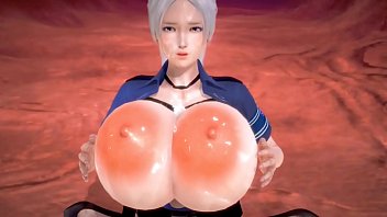 Voluptuous 3d Anime Officer In Adult Animation Scene 1
