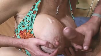 American Mother With Large Natural Breasts