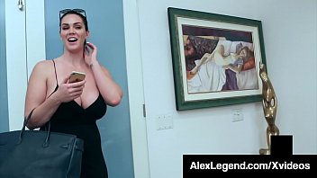 Curvaceous Brunette Alison Tyler Takes On A Massive Member!