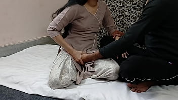 Punjabi Widow Mother-in-law With Clear Hindi Dialogue
