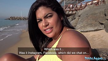 Blind Date With A Busty Latina In Public Agent Scene