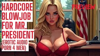 Explicit Oral Pleasure Audio For The Commander-in-chief