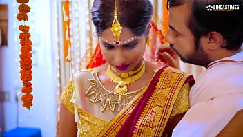 Indian Voluptuous Newlywed Secretly Meets Ex-lover While Husband Watches (hindi Dialogue)