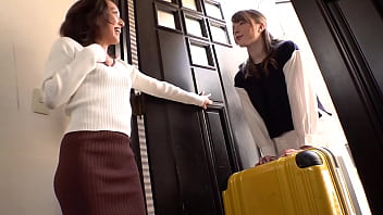 American Exchange Student And Japanese Wife’s Steamy Lesbian Encounter: Yuka And June Passionately Entwined In Sweaty Embrace, Licking Each Other Sensually