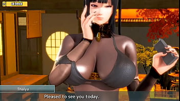 3d Hentai (hs27) – Busty Arab Queen With A Silver-haired Man