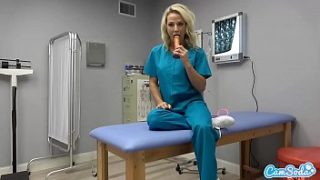 Nurse420 Pleasures Herself On Break At The Hospital