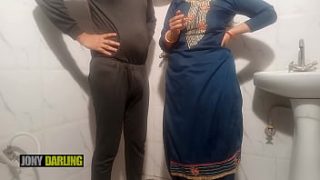 Bihari Man Seduces Punjabi Bhabhi In Bathroom Smoke Session With Explicit Hindi-punjabi Dialogue