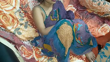 Indian Wife In Saree Shares Intimate Moments | Sensual Experience With Passionate Lovemaking And Anal Pleasure