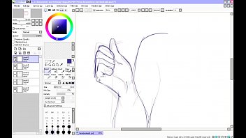 Fast Anime Sketching – Episode 1 – Initial Drawing Process