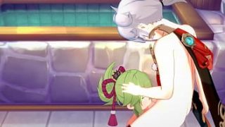 Kazuha And Kuki Shinobu’s Intense Anime Love Scene – Genshin Impact Hentai Manga