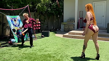 Mature Redhead Stepmom Enjoys Intimate Game With Step Son’s Large Cock
