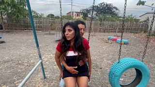 Public Park Passion: Risky Sex With My Wild Girlfriend And A Daring Stranger