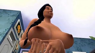 Indian Housewife’s Solo Pleasure – Desi Widow Aunty’s Big Boobs Fantasy – Wickedwhims