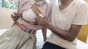 Charming Indian Schoolgirl Intimate Moments