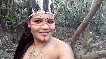 Tigresa Vip Disguises Herself As An Indian Woman And Attacks The Lumberjack, But He Goes Straight For Her Backside