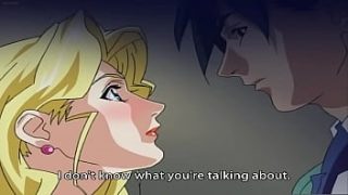 Blonde In Stockings Has Steamy Office Affair (hentai)