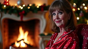 Naughty Holiday Fun With Granny Carmen Claus: A Steamy Christmas Encounter!