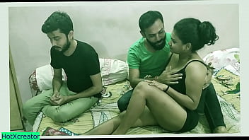 Indian Man Invites Virgin Friend To Join Intimate Moment With His Girlfriend – Hindi Audio Included