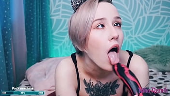 Intense Ahegao Pleasure: Solo Play, First-person Bj, And Dual Dildo Action