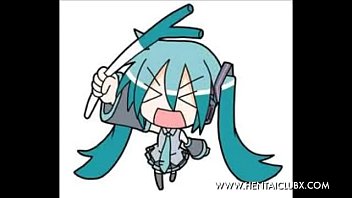 Sexy Anime Girl Hatsune Miku In Hentai Style