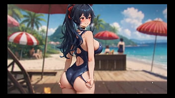 Fading Boundaries [romance Hentai Game] Episode 7: Beachside Exhibition Couple