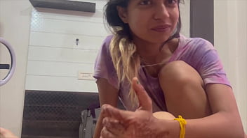 Stepsister Takes Brother’s Hand In Her Backside