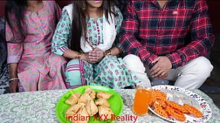 Indian Guy And Girl Engaging In Intimate Acts In Hindi