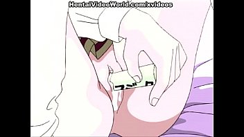 Flirty Pink-haired Anime Girl Pleasuring Herself