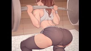 Exotic Fantasy World Harem Game Episode 26: Musclebound Belly Dancer Showdown
