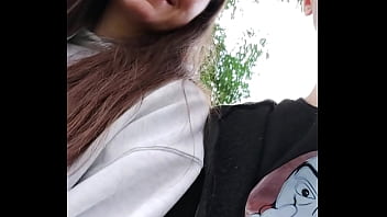 Young Adult Meets Stranger On Tinder For Passionate Encounter In The Park