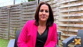 Ellie, The Seductive Milf, Takes A Hard Pounding