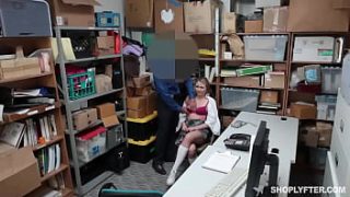 Trapped Teen Thief Begs For Mercy