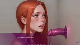 My Fiery Redhead Wife Mila Ai Takes A Rough Deepthroat Challenge Live In This Steamy 3d Animated Scene