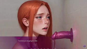 My Fiery Redhead Wife Mila Ai Takes A Rough Deepthroat Challenge Live In This Steamy 3d Animated Scene