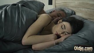 Eager Youth Coaxes Grandpa’s Stiffening Desire Into Her Wet Heat