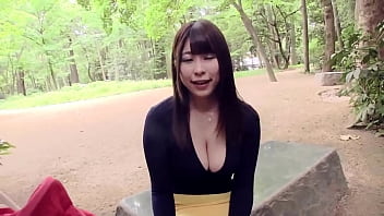 Mikuru Shiba’s J Cups Bounce Freely As She Wanders The Park, Her Raw Desire Practically Radiating Off Her As She Searches For Someone To Satisfy Her Hungry Mouth.