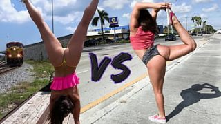 Clash Of The Curves: Abella Danger And Kelsi Monroe Go Head-to-head