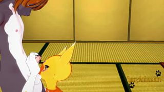 Taomon And Grey Fox Get Down And Dirty With A Steamy Mix Of Boobjobs, Handjobs, Blowjobs, And Raw Fucking In This Hot Digimon Yiff Manga.