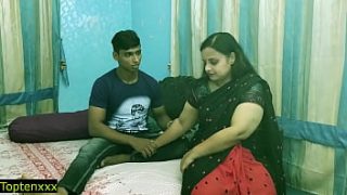 Shy Indian Teen Sneaks A Steamy Session With His Irresistible Bhabhi While The House Is Empty