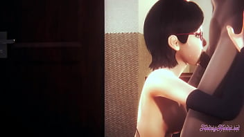 Sarada’s Sultry Pov Blowjob From Naruto Hentai
