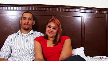 A Fiery Curvy Redhead Teen Explores Her Wild Side For The First Time With A Real Latina Couple.