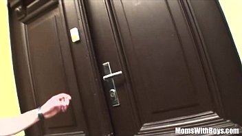 Curvy Ginger Shopkeeper Gets A Double Dose Of Pleasure From Two Eager Customers.