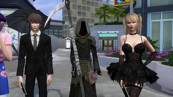 Misa Amane Se Entrega A La Parca En Un Encuentro Ardiente De Anime Hentai 3d